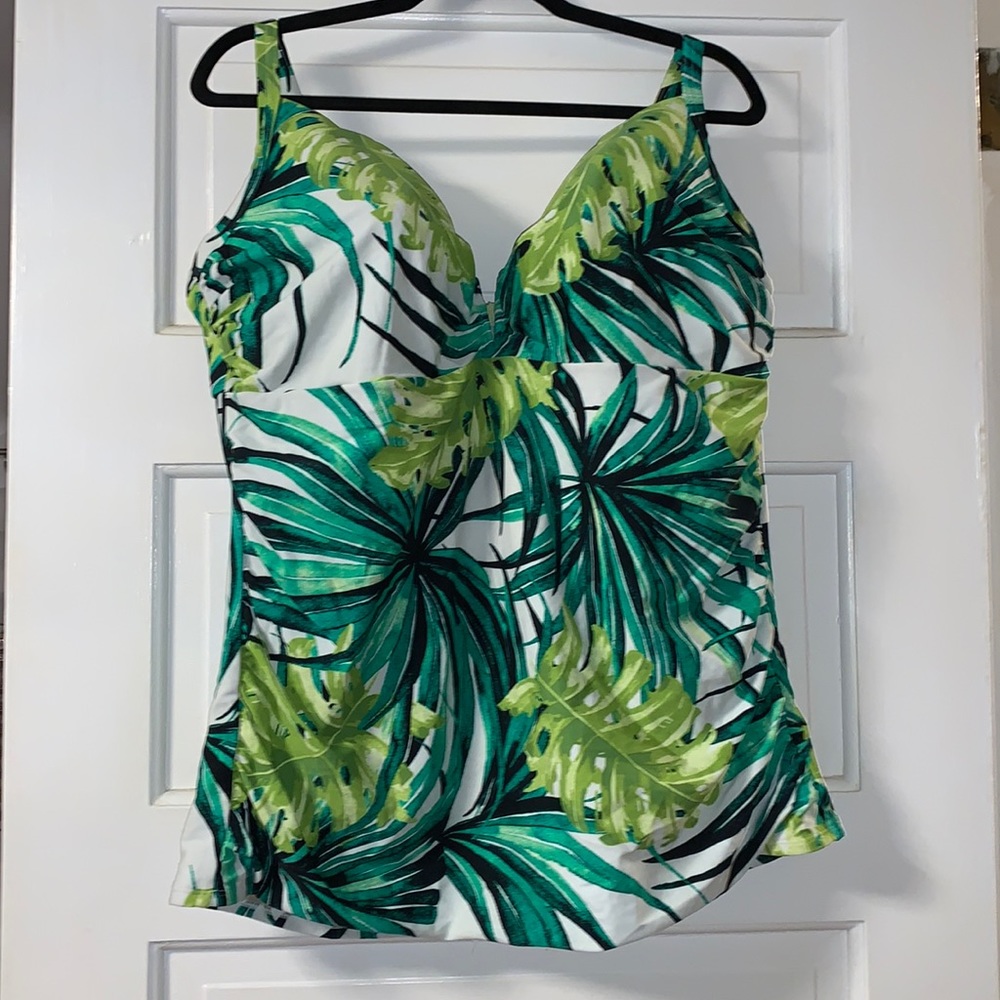 42DDD Swim by Cacique tankini bikini swim top